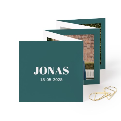 Fotokort 10 sider Firkant med Gullfarget klips - 12 stk (8 x 8 cm) Fotokort 10 sider Firkant med Gullfarget klips - 12 stk (8 x 8 cm)