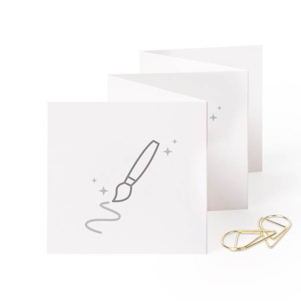 Kuvakortit 10 sivua Neliö Kultaisella pidikkeellä - 12 kpl (8 x 8 cm) Kuvakortit 10 sivua Neliö Kultaisella pidikkeellä - 12 kpl (8 x 8 cm)