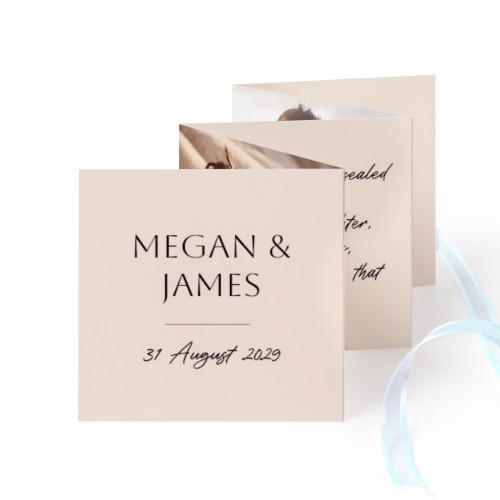 Portfoliokaart Vierkant (Set van 12) Blauw lint (8 x 8 cm) Portfoliokaart Vierkant (Set van 12) Blauw lint (8 x 8 cm)
