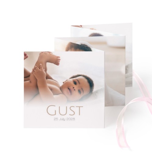 Grusskarte 10-seitig quadratisch Rosa Schleife - 12 Stk. (8 x 8 cm) Grusskarte 10-seitig quadratisch Rosa Schleife - 12 Stk. (8 x 8 cm)