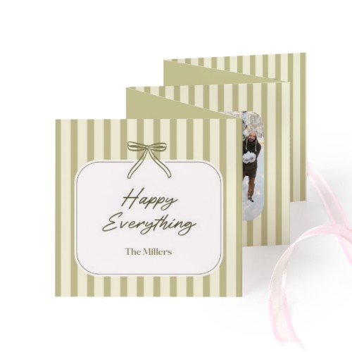 Portfoliokaart Vierkant (Set van 12) Roze lint (8 x 8 cm) Portfoliokaart Vierkant (Set van 12) Roze lint (8 x 8 cm)