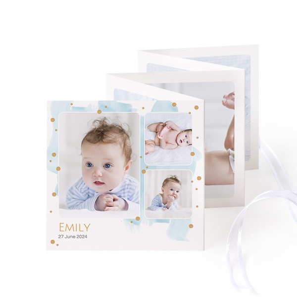 Portfoliokaart Vierkant (Set van 12) Wit lint (8 x 8 cm) Portfoliokaart Vierkant (Set van 12) Wit lint (8 x 8 cm)