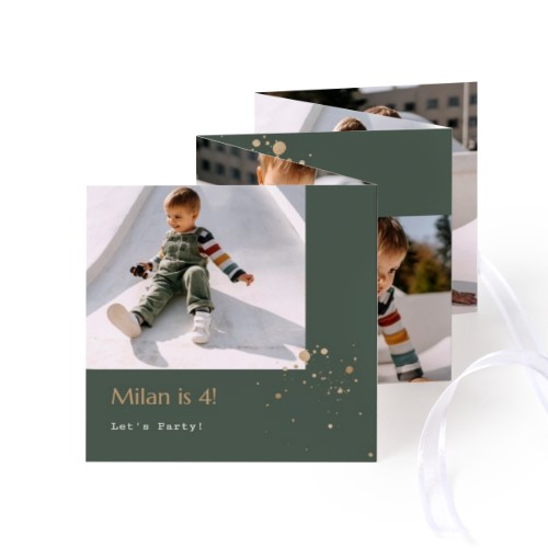 Fotokort 10 sidor Kvadratisk Vitt band - 12 st (8 x 8 cm) Fotokort 10 sidor Kvadratisk Vitt band - 12 st (8 x 8 cm)