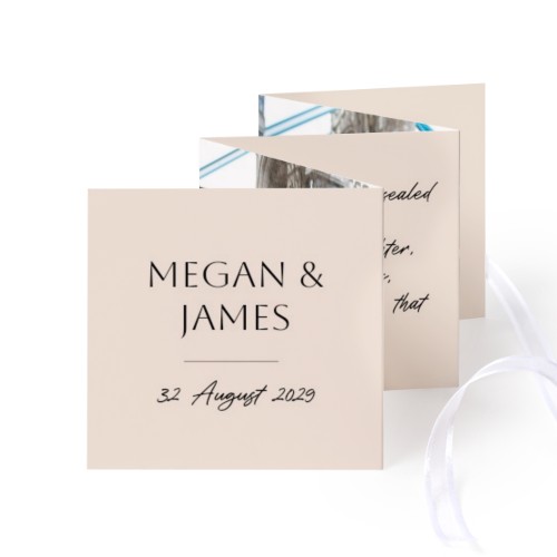 Carte portfolio Carré (lot de 12) ruban blanc (8 x 8 cm) Carte portfolio Carré (lot de 12) ruban blanc (8 x 8 cm)