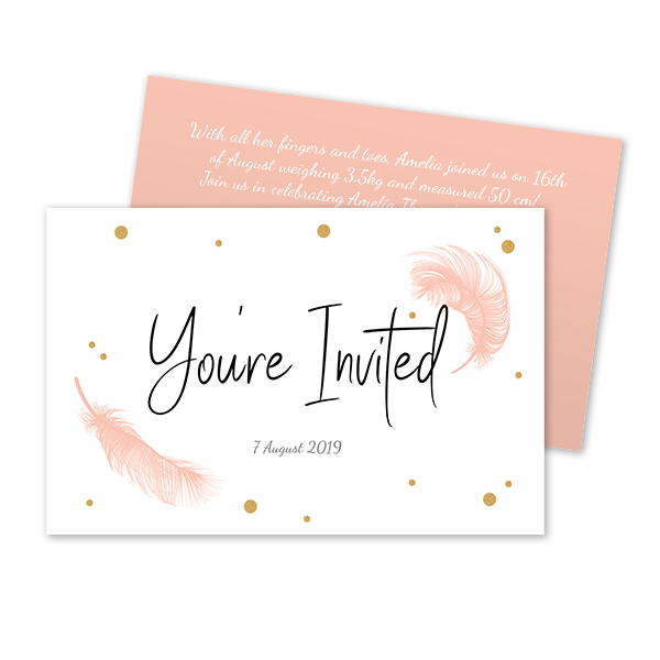 Reception Card 8,5 x 5,5 cm Reception Card 8,5 x 5,5 cm