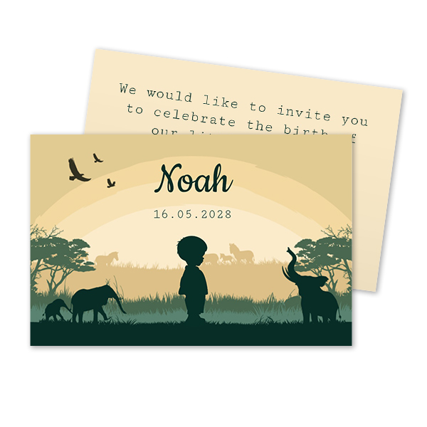 Carton d'invitation 8,5 x 5,5 cm Carton d'invitation 8,5 x 5,5 cm