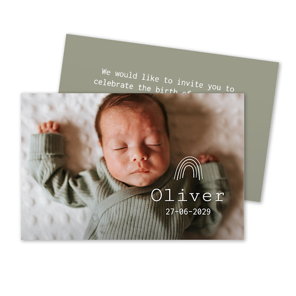 Reception Card 8,5 x 5,5 cm