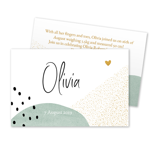 Carton d'invitation 8,5 x 5,5 cm Carton d'invitation 8,5 x 5,5 cm