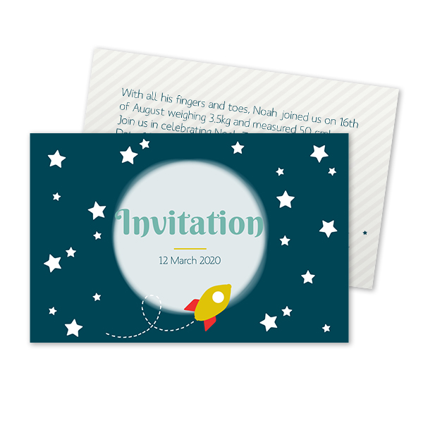 Rocket In The Stars - Text Only