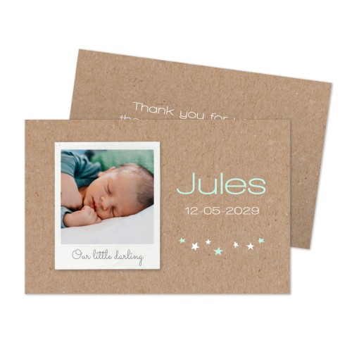 Cardboard Photo Print