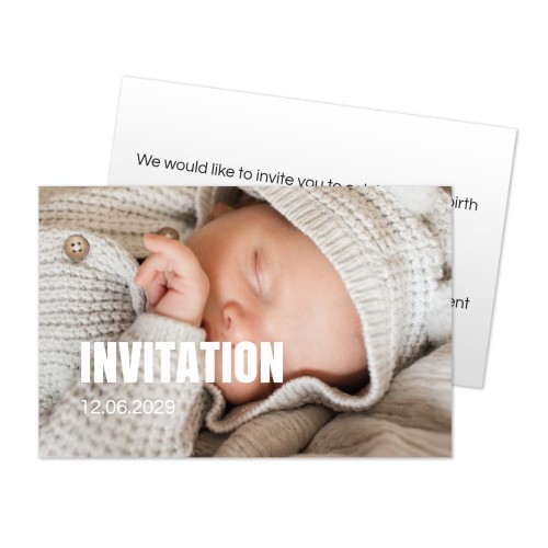 Bold Text Full Photo