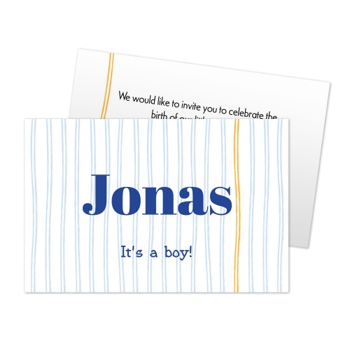 Thin Stripes - Text only