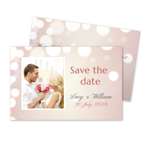 Carton d'invitation 8,5 x 5,5 cm Carton d'invitation 8,5 x 5,5 cm