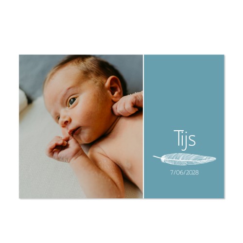 Faire-part 1 volet Paysage 14,3 x 10 cm Faire-part 1 volet Paysage 14,3 x 10 cm