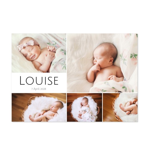 Enkle Fotokort Liggende 14,3 x 10 cm