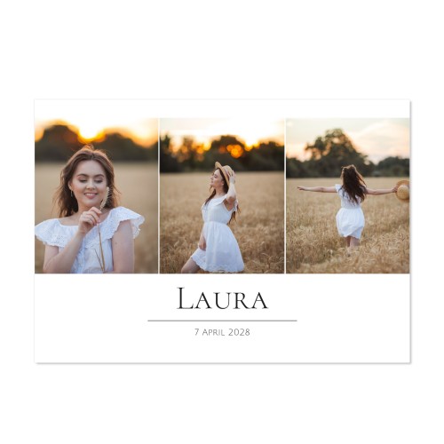 Single Card Landscape 14,3 x 10 cm