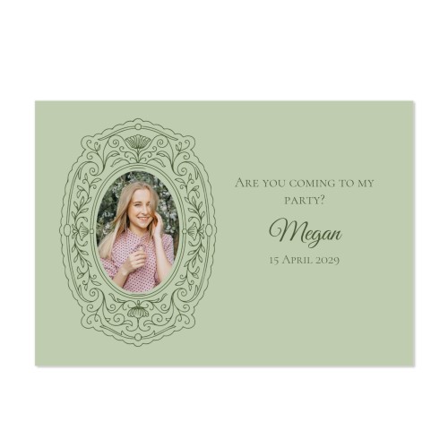 Vintage Floral Frame