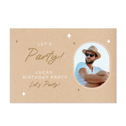 Faire-part 1 volet Paysage 14,3 x 10 cm Faire-part 1 volet Paysage 14,3 x 10 cm