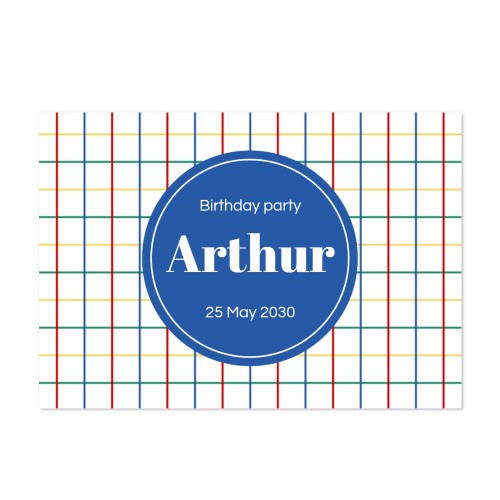 Colorful Grid - Text Only Colorful Grid - Text Only