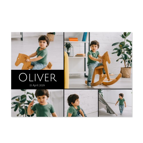 Collage photo minimaliste