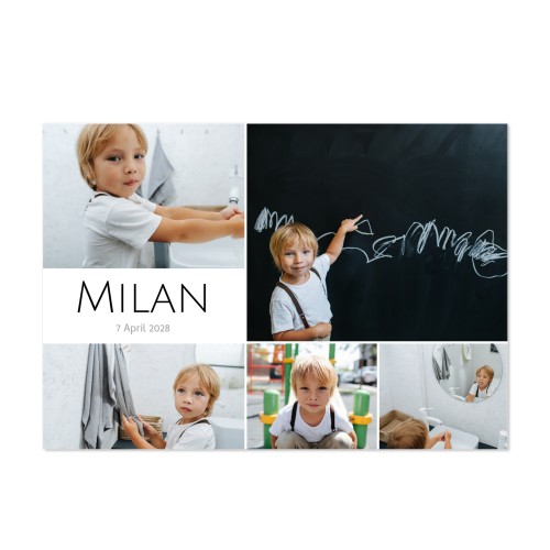 Enkle Fotokort Liggende 14,3 x 10 cm