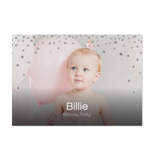 Faire-part 1 volet Paysage 14,3 x 10 cm