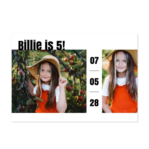 Single Card Landscape 14,3 x 10 cm