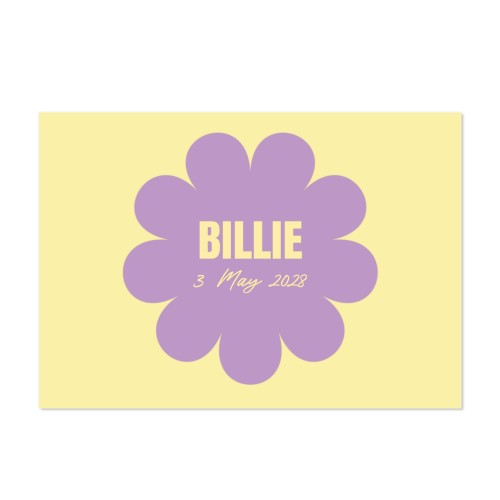 Daisy Shape - Text Only