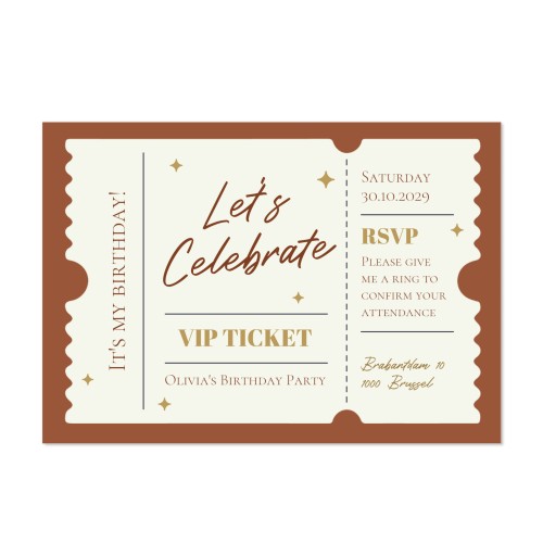 Vip Party Ticket