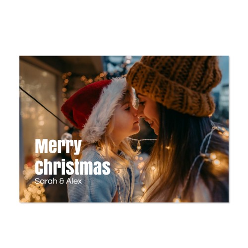 Faire-part 1 volet Paysage 14,3 x 10 cm