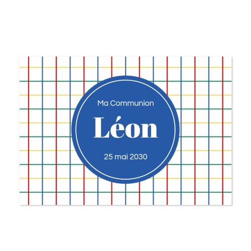 Colorful Grid - Text Only