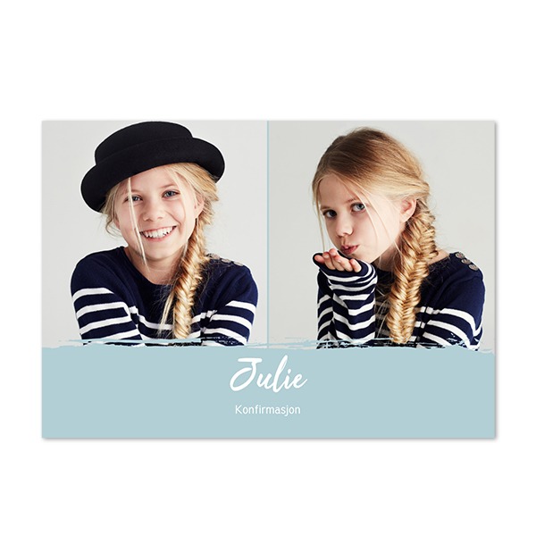 Enkle Fotokort Liggende 14,3 x 10 cm