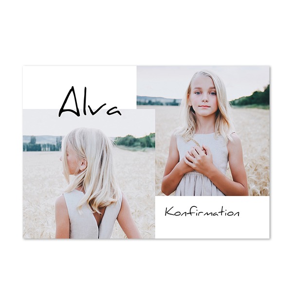 Enkla Fotokort Liggande  14,3 x 10 cm