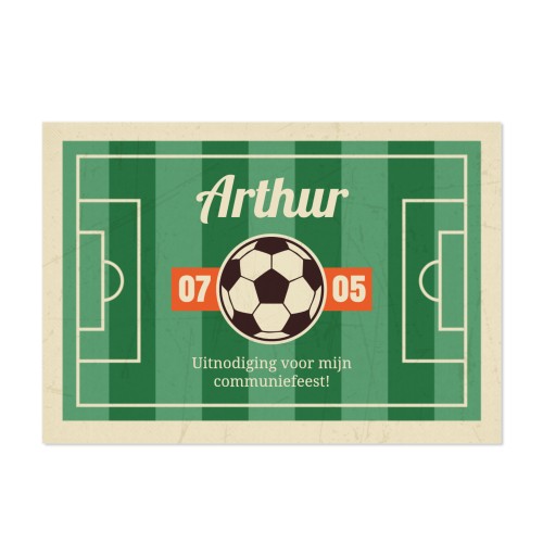 Football Field Vintage - Text Only