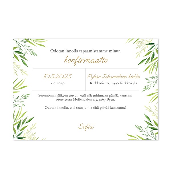 Klassiset Kuvakortit Vaaka 14,3 x 10 cm