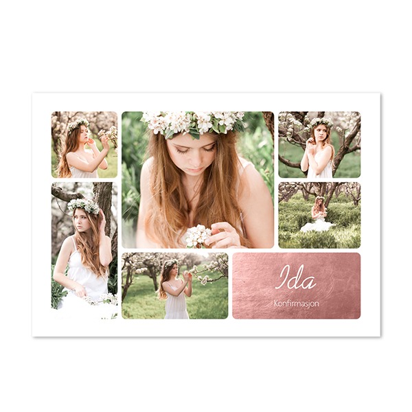 Enkle Fotokort Liggende 14,3 x 10 cm