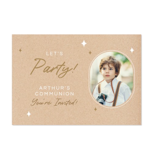 Faire-part 1 volet Paysage 14,3 x 10 cm Faire-part 1 volet Paysage 14,3 x 10 cm