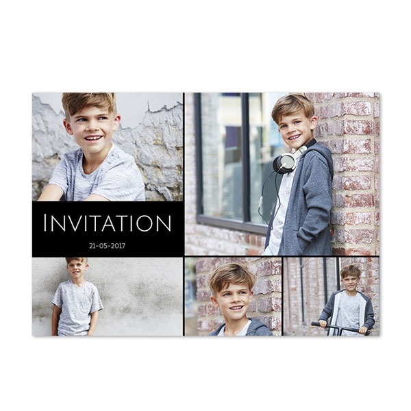 Grusskarte Querformat 14,3 x 10 cm