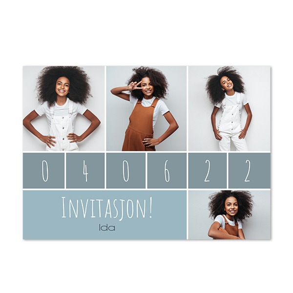 Enkle Fotokort Liggende 14,3 x 10 cm