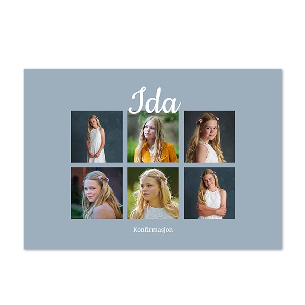 Enkle Fotokort Liggende 14,3 x 10 cm