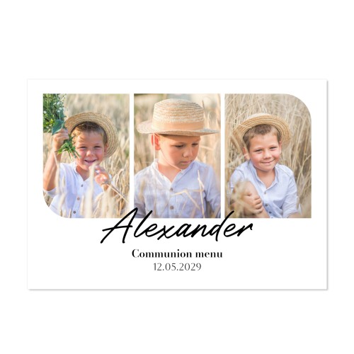 Grusskarte Querformat 14,3 x 10 cm