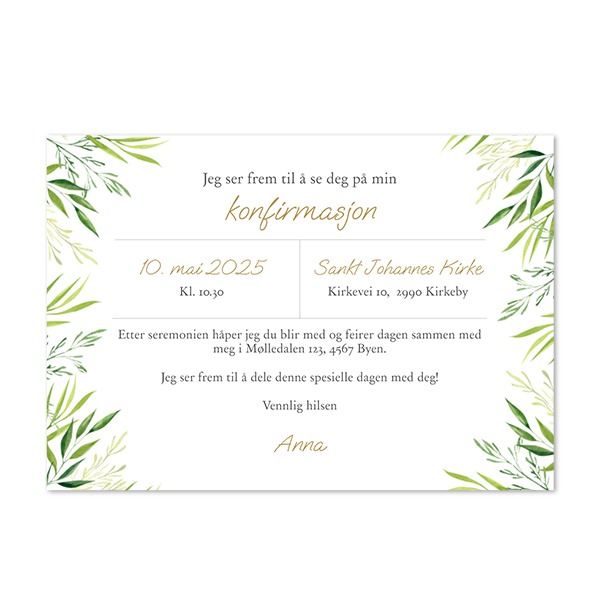 Enkle Fotokort Liggende 14,3 x 10 cm Enkle Fotokort Liggende 14,3 x 10 cm