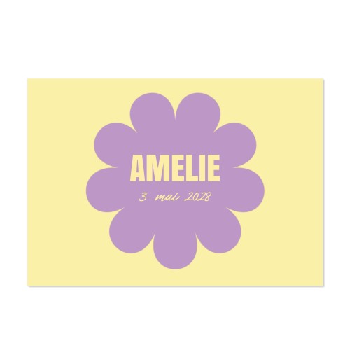 Daisy Shape - Text Only