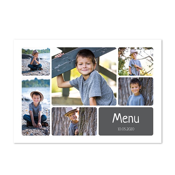 Grusskarte Querformat 14,3 x 10 cm