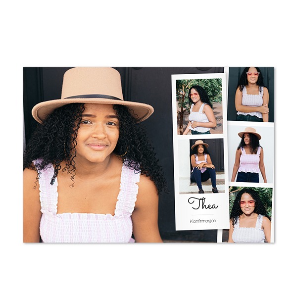 Enkle Fotokort Liggende 14,3 x 10 cm