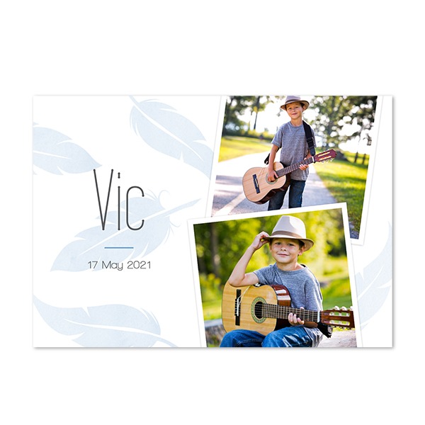 Single Card Landscape 14,3 x 10 cm