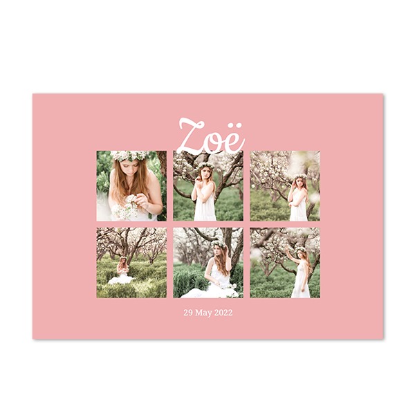 Single Card Landscape 14,3 x 10 cm