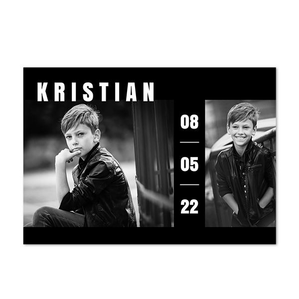 Enkle Fotokort Liggende 14,3 x 10 cm