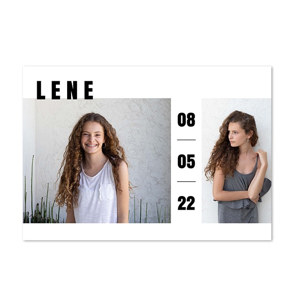 Enkle Fotokort Landskab 14,3 x 10 cm