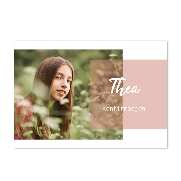 Enkle Fotokort Liggende 14,3 x 10 cm